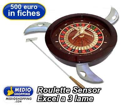 Roulette Sensor Excel a 3 lame