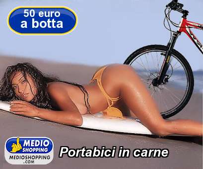 Medioshopping Portabici in carne