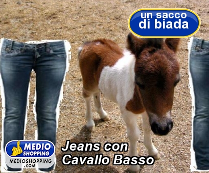 Jeans con Cavallo Basso