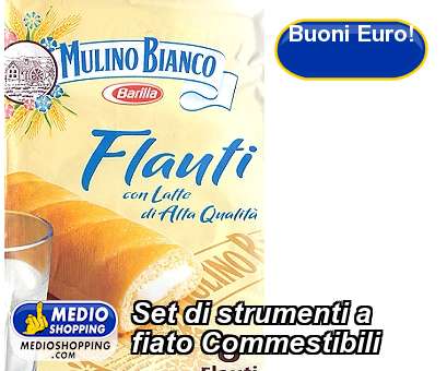 Medioshopping Set di strumenti a fiato Commestibili