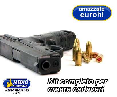 Medioshopping Kit completo per  creare cadaveri