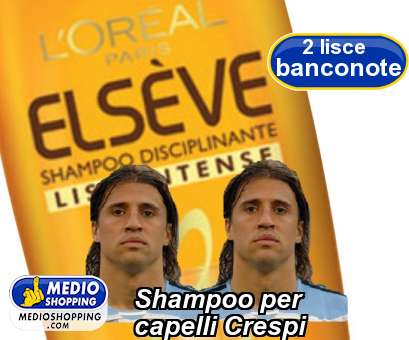 Shampoo per capelli Crespi