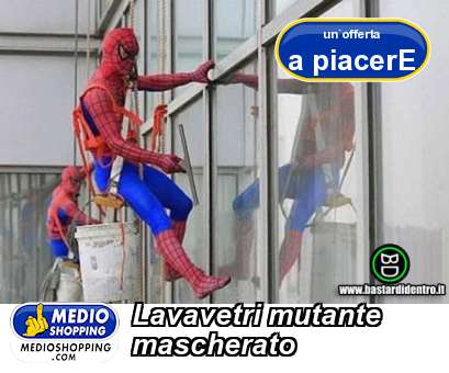 Medioshopping Lavavetri mutante mascherato