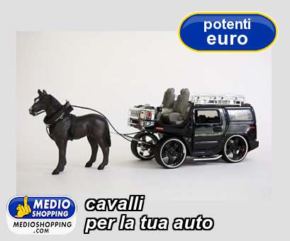 Medioshopping cavalli per la tua auto