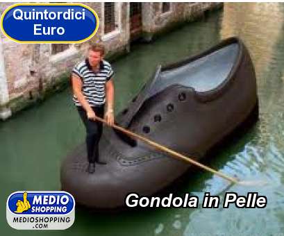 Gondola in Pelle