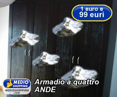 Medioshopping Armadio a quattro ANDE