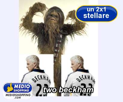 Medioshopping two beckham