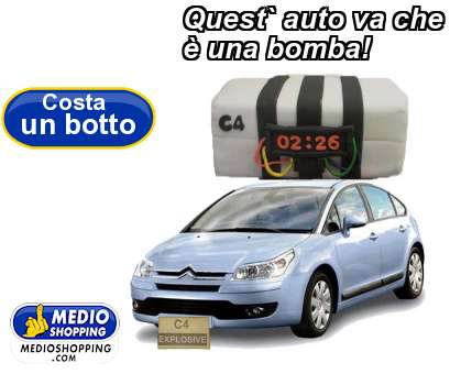 Medioshopping Quest` auto va che  una bomba!