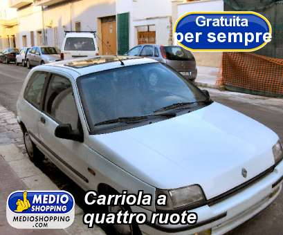 Medioshopping Carriola a quattro ruote