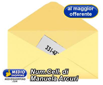 Medioshopping Num.Cell. di Manuela Arcuri