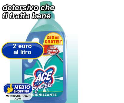 Medioshopping detersivo che  ti tratta bene