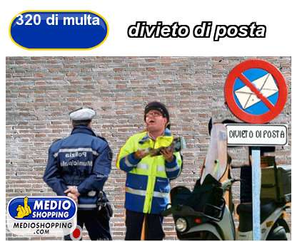 Medioshopping divieto di posta