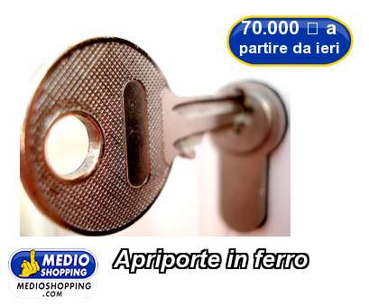 Medioshopping Apriporte in ferro