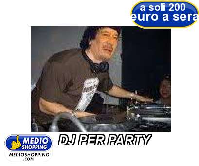 DJ PER PARTY
