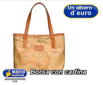 Medioshopping Borsa con cartina