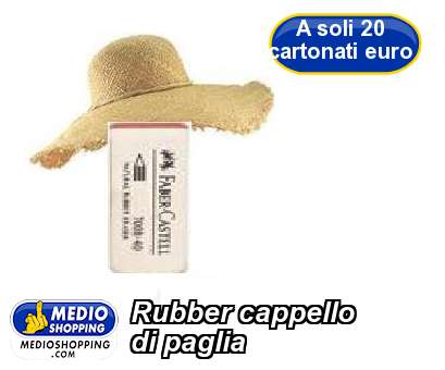 Medioshopping Rubber cappello di paglia