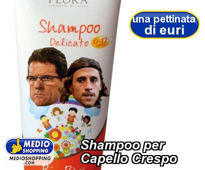 Medioshopping Shampoo per Capello Crespo