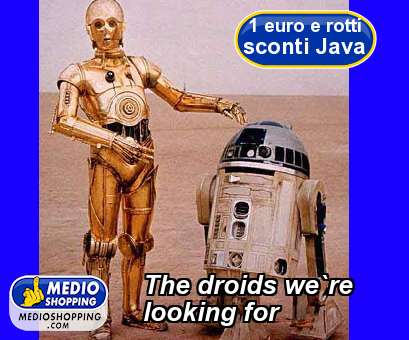 Medioshopping The droids we`re looking for