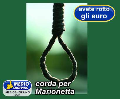 Medioshopping corda per  Marionetta