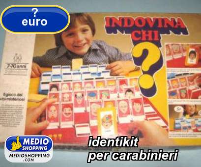 Medioshopping identikit per carabinieri