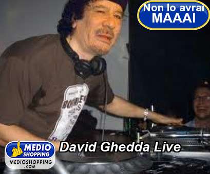 David Ghedda Live