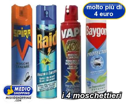 Medioshopping i 4 moschettieri