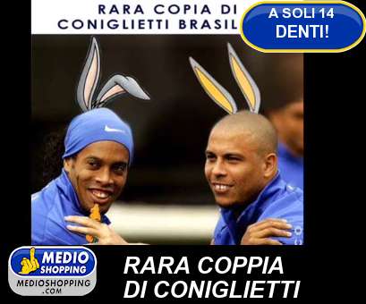 Medioshopping RARA COPPIA DI CONIGLIETTI