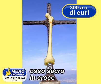 osso sacro in croce