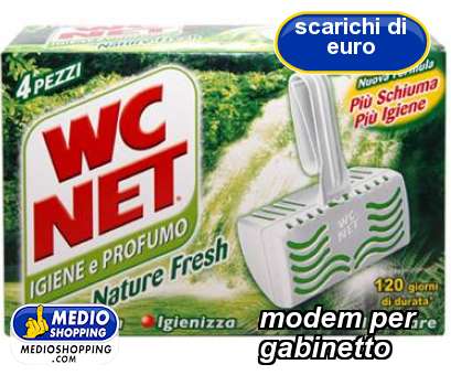 Medioshopping modem per         gabinetto