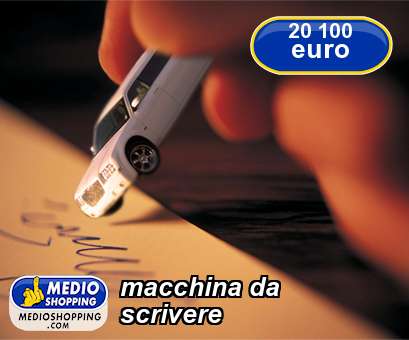 Medioshopping macchina da scrivere