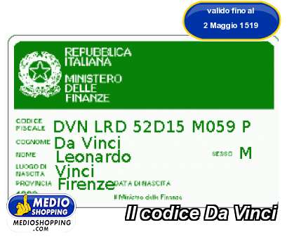 Medioshopping Il codice Da Vinci