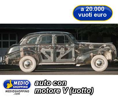 Medioshopping auto con  motore V (uotto)