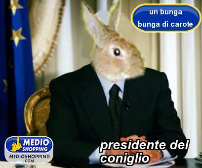 presidente del       coniglio
