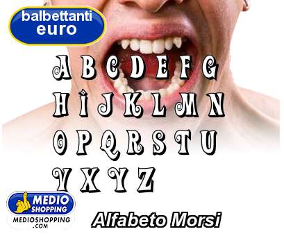 Medioshopping Alfabeto Morsi