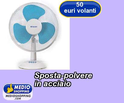 Medioshopping Sposta-polvere in acciaio