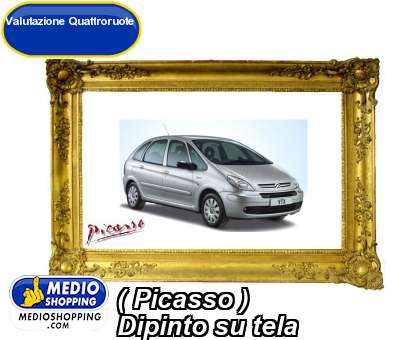 Medioshopping ( Picasso )  Dipinto su tela