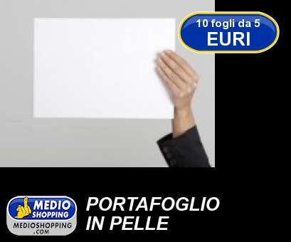 Medioshopping PORTAFOGLIO IN PELLE