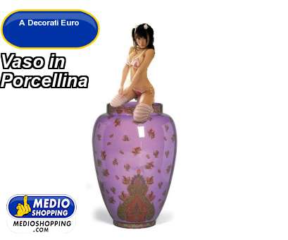 Medioshopping Vaso in Porcellina