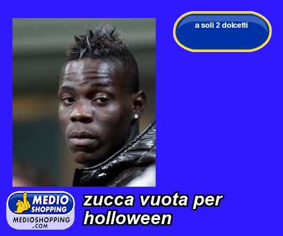 Medioshopping zucca vuota per holloween