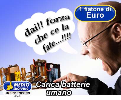 Medioshopping Carica batterie      umano