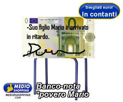 Banco-nota *povero Mario