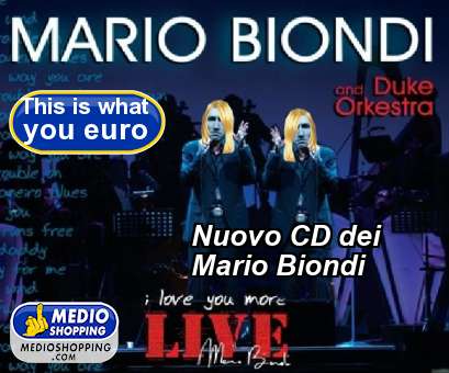 Nuovo CD dei Mario Biondi