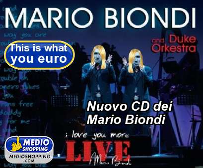 Medioshopping Nuovo CD dei Mario Biondi