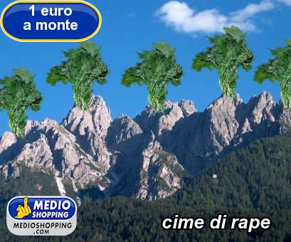 Medioshopping cime di rape