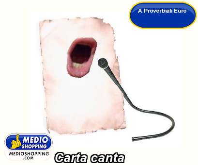 Medioshopping Carta canta