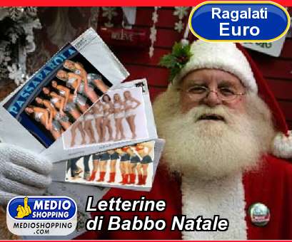 Medioshopping Letterine di Babbo Natale