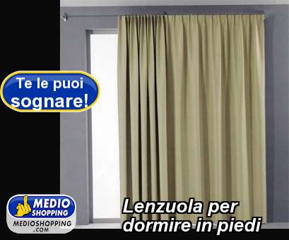 Medioshopping Lenzuola per dormire in piedi