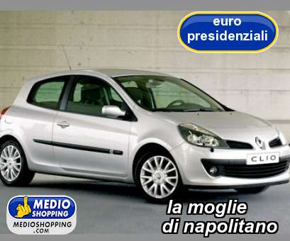 Medioshopping la moglie        di napolitano