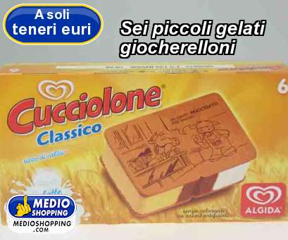 Medioshopping Sei piccoli gelati giocherelloni