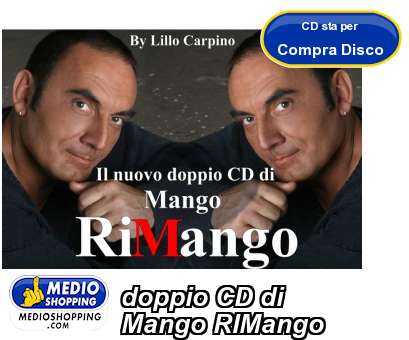 doppio CD di Mango RIMango